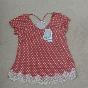 Jolt Polka Dot Short Sleeve Shirt